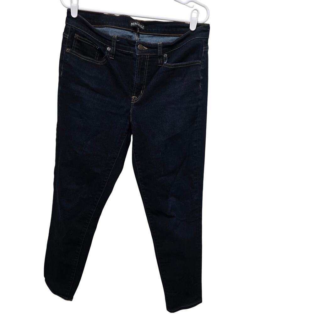 J.Crew Mercantile Dark Wash Skinny Jeans W31 L28 Stretch